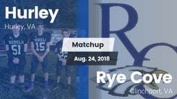 Matchup: Hurley vs. Rye Cove  2018