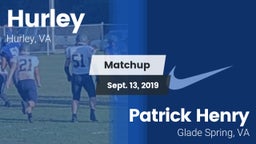 Matchup: Hurley vs. Patrick Henry  2019