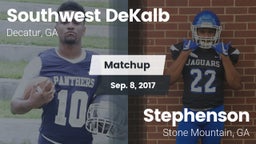 Matchup: Southwest DeKalb vs. Stephenson  2017