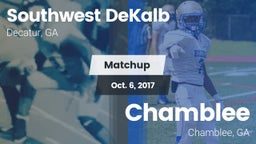 Matchup: Southwest DeKalb vs. Chamblee  2017