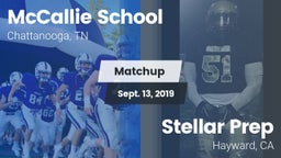 Matchup: The McCallie School vs. Stellar Prep  2019
