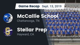 Recap: McCallie School vs. Stellar Prep  2019