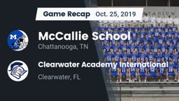 Recap: McCallie School vs. Clearwater Academy International  2019