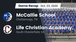 Recap: McCallie School vs. Life Christian Academy  2020