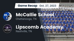 Recap: McCallie School vs. Lipscomb Academy 2023