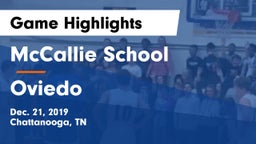 McCallie School vs Oviedo  Game Highlights - Dec. 21, 2019