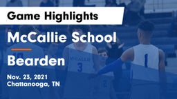 McCallie School vs Bearden  Game Highlights - Nov. 23, 2021