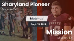 Matchup: Sharyland Pioneer vs. Mission  2019