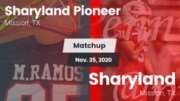 Matchup: Sharyland Pioneer vs. Sharyland  2020
