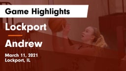 Lockport  vs Andrew  Game Highlights - March 11, 2021