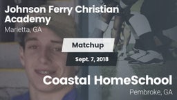 Matchup: Johnson Ferry vs. Coastal HomeSchool  2018