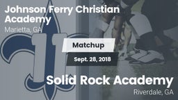 Matchup: Johnson Ferry vs. Solid Rock Academy  2018