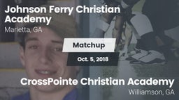 Matchup: Johnson Ferry vs. CrossPointe Christian Academy  2018