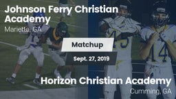 Matchup: Johnson Ferry vs. Horizon Christian Academy  2019