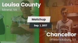 Matchup: Louisa County High vs. Chancellor  2017