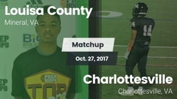 Matchup: Louisa County High vs. Charlottesville  2017