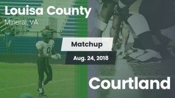 Matchup: Louisa County High vs. Courtland 2018