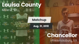 Matchup: Louisa County High vs. Chancellor  2018