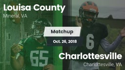 Matchup: Louisa County High vs. Charlottesville  2018