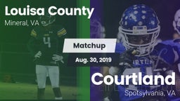 Matchup: Louisa County High vs. Courtland  2019