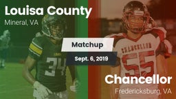Matchup: Louisa County High vs. Chancellor  2019