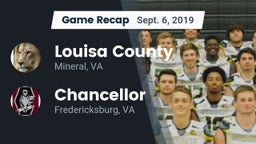 Recap: Louisa County  vs. Chancellor  2019