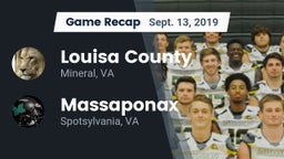 Recap: Louisa County  vs. Massaponax  2019