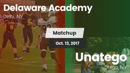 Matchup: Delaware Academy vs. Unatego  2017