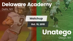 Matchup: Delaware Academy vs. Unatego  2018