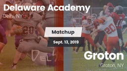 Matchup: Delaware Academy vs. Groton  2019