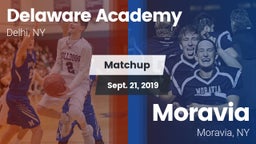 Matchup: Delaware Academy vs. Moravia  2019