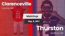 Matchup: Clarenceville vs. Thurston  2017