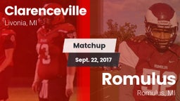 Matchup: Clarenceville vs. Romulus  2017