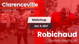 Matchup: Clarenceville vs. Robichaud  2017