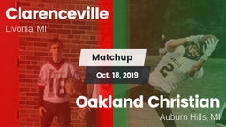 Matchup: Clarenceville vs. Oakland Christian  2019