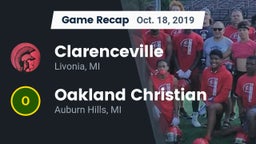 Recap: Clarenceville  vs. Oakland Christian  2019