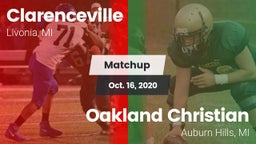 Matchup: Clarenceville vs. Oakland Christian  2020