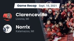 Recap: Clarenceville  vs. Norrix  2021