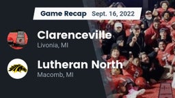 Recap: Clarenceville  vs. Lutheran North  2022