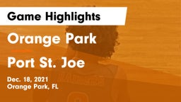Orange Park  vs Port St. Joe  Game Highlights - Dec. 18, 2021