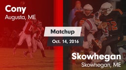 Matchup: Cony vs. Skowhegan  2016