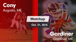 Matchup: Cony vs. Gardiner  2016