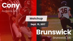 Matchup: Cony vs. Brunswick  2017