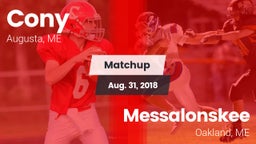 Matchup: Cony vs. Messalonskee  2018
