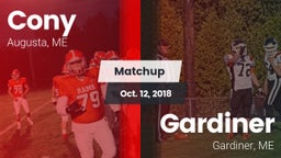 Matchup: Cony vs. Gardiner  2018