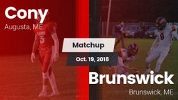 Matchup: Cony vs. Brunswick  2018