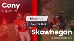 Matchup: Cony vs. Skowhegan  2019