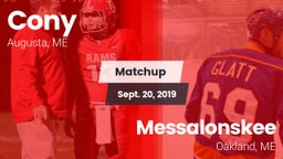 Matchup: Cony vs. Messalonskee  2019