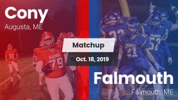 Matchup: Cony vs. Falmouth  2019