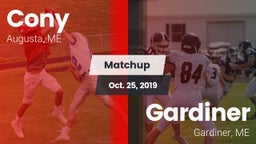 Matchup: Cony vs. Gardiner  2019